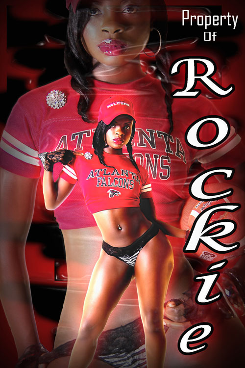 Female model photo shoot of The one and only Rockie