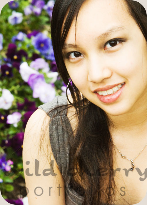 Female model photo shoot of wild cherry portfolios and Li-Ying in Fitzroy Gardens, Melbourne