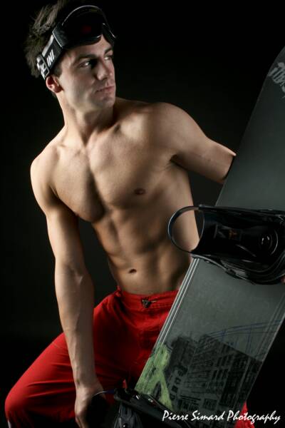 Male model photo shoot of Simon Lemire by Pierre Simard in MontrÃ©al