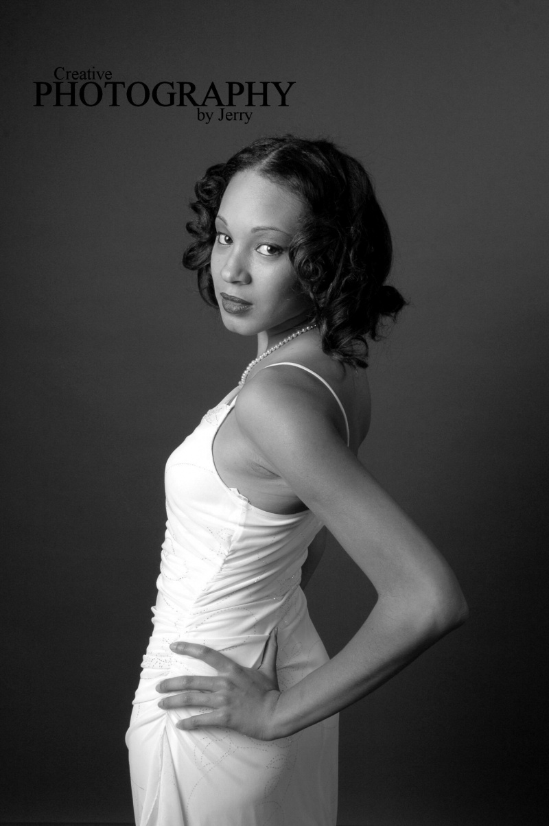 Female model photo shoot of Christian J Davis by Jarold