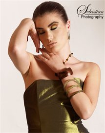Female model photo shoot of Mallory Christine by eleganie photographie, makeup by Radiant Creations