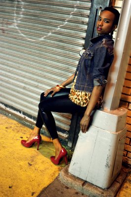 Female model photo shoot of Yanni D by R C V W - NEW YORK CITY in Chinatown, NYC, wardrobe styled by Yanni D