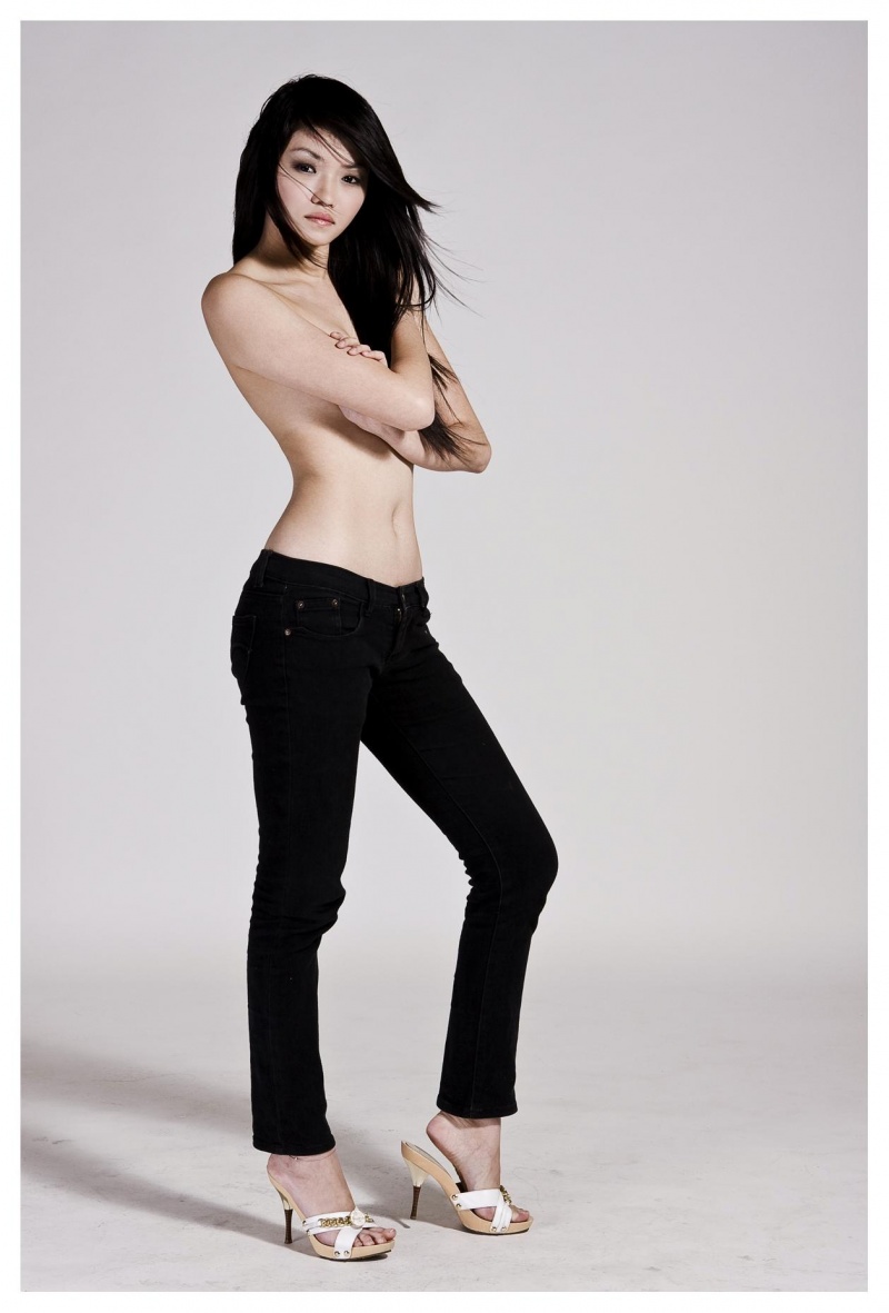 Female model photo shoot of Zylia Ang by Roger Chua
