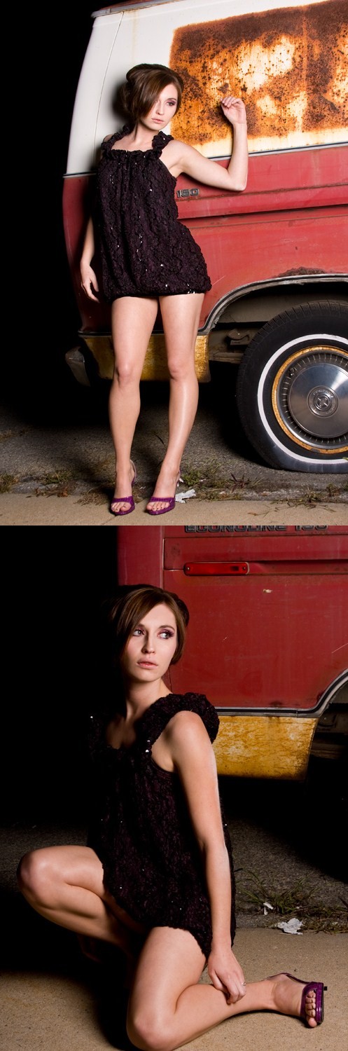 Female model photo shoot of Danielle Guldin by removed member