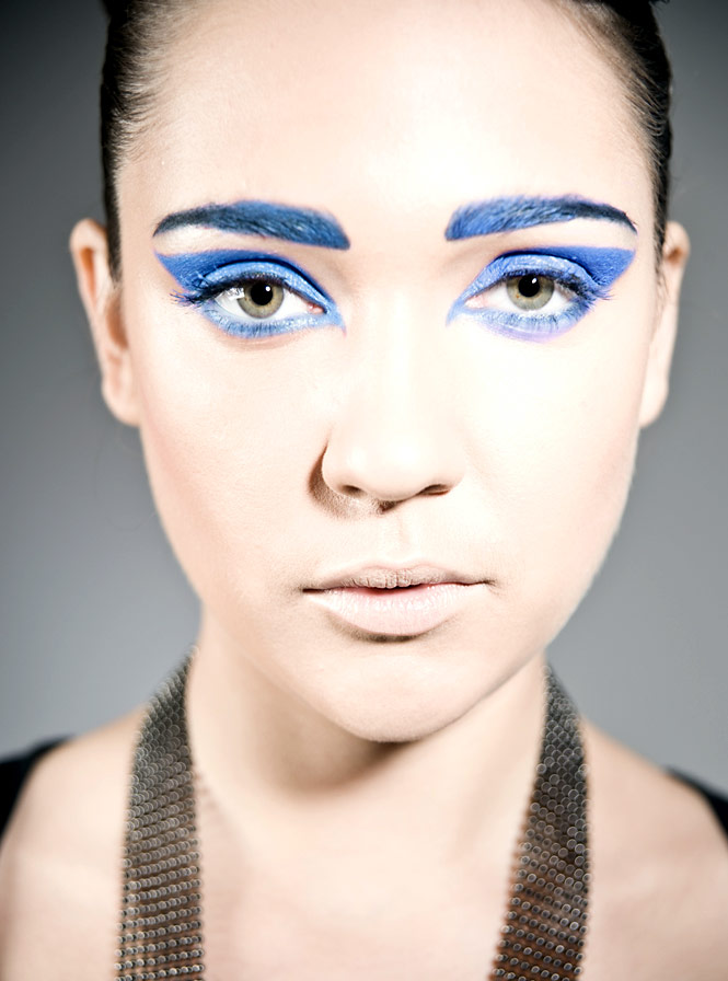 Female model photo shoot of Abi Harrison and ElenaStepanova in Un.titled Studio, makeup by Diane Dakin MUA