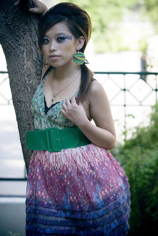 Female model photo shoot of Sarah Kia Xiong by Eden 08 Photography in Downtown Sacramento