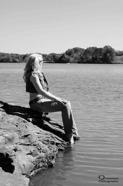 Female model photo shoot of Ashley Daniele in Outdoors, Waterfront Knoxville TN
