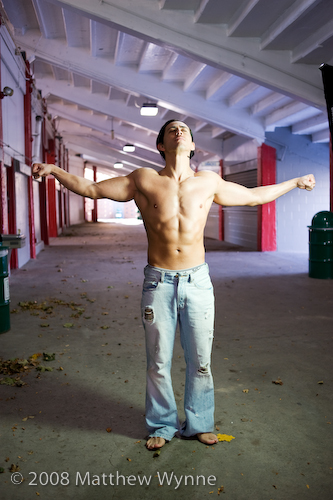 Male model photo shoot of Zaabon by Matthew Wynne