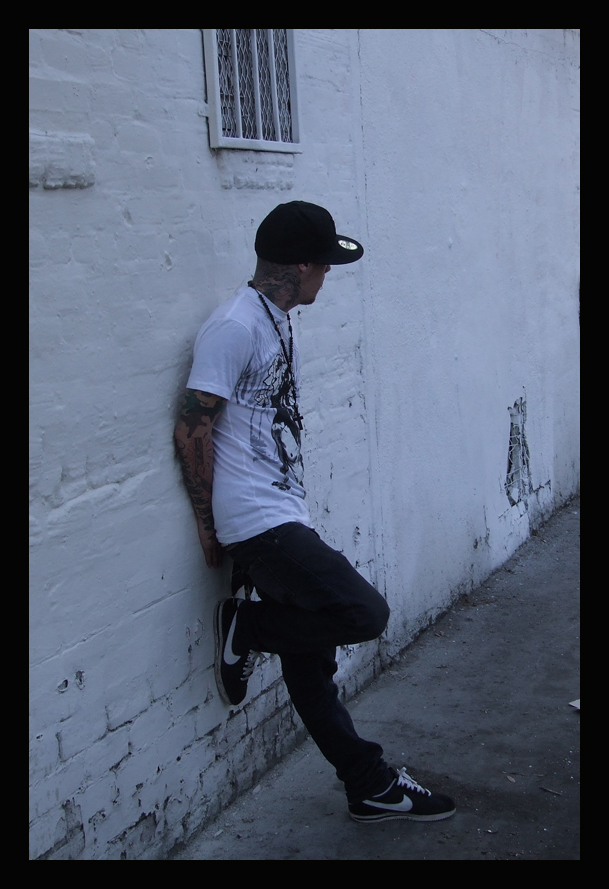Male model photo shoot of Concept Oner in boyle heights