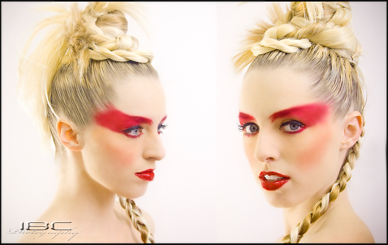 Female model photo shoot of Courtney Brianna by Derrick S Clegg, makeup by LADIEKADIVA