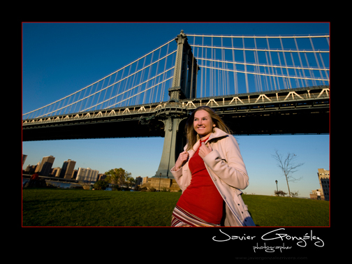 Male and Female model photo shoot of JGonzalez photographer and Inese G in Fulton Park - Brooklyn, NY