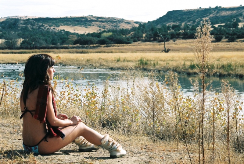 Female model photo shoot of Missylue in Willow lake