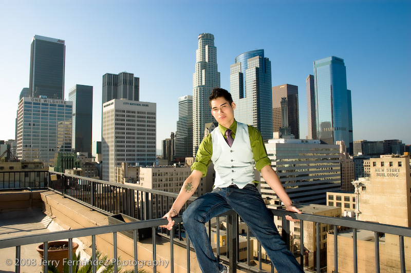 Male model photo shoot of Jerry Fernandez in Los Angeles, CA