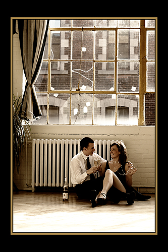 Female and Male model photo shoot of Emie911, ChanelEM and Patrick WeBer in MontrÃ©al 