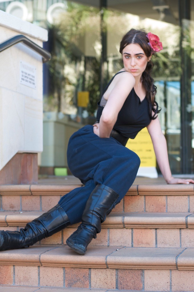 Female model photo shoot of Catherina89 in Wellington-civic square