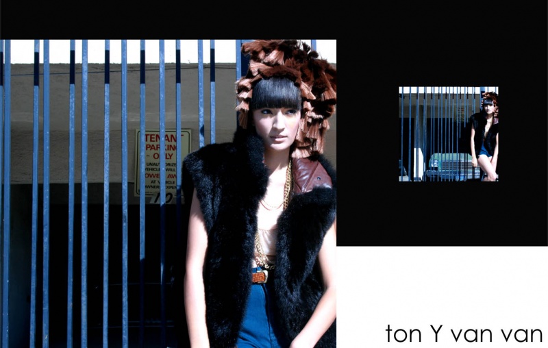 Female model photo shoot of _ ton Y van van _