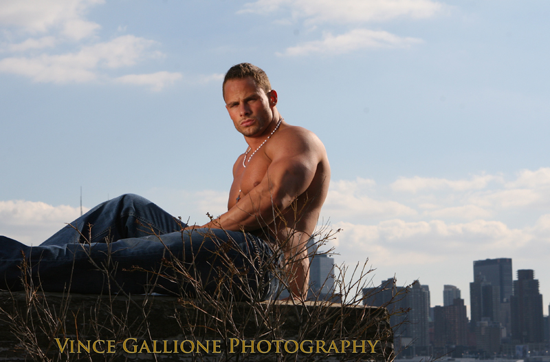 Male model photo shoot of Joey Swoll by Vince Dominick Guzzone in NY