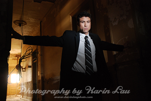 Female and Male model photo shoot of Karin Lau Photography and JOEY goodsss in Preston Castle, Ione, California