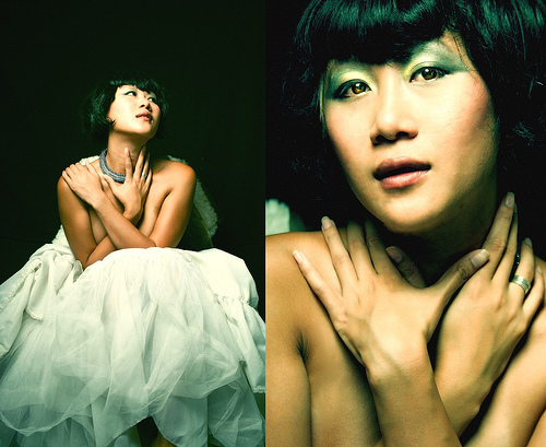 Female model photo shoot of Mo Pham
