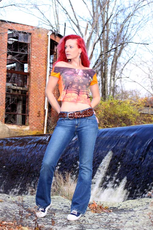 Female model photo shoot of BRATFIRE by Randy Anagnostis in CT
