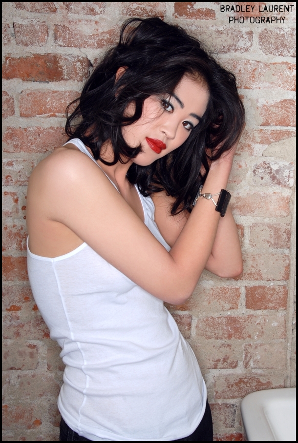 Female model photo shoot of Jen Morgan Makeup by -Brad- in S13 Studio, LA