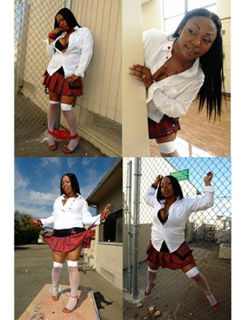 Female model photo shoot of Ms Franklin by HYS PHOTOGRAPHY in San Leandro, CA, hair styled by CrysStyles