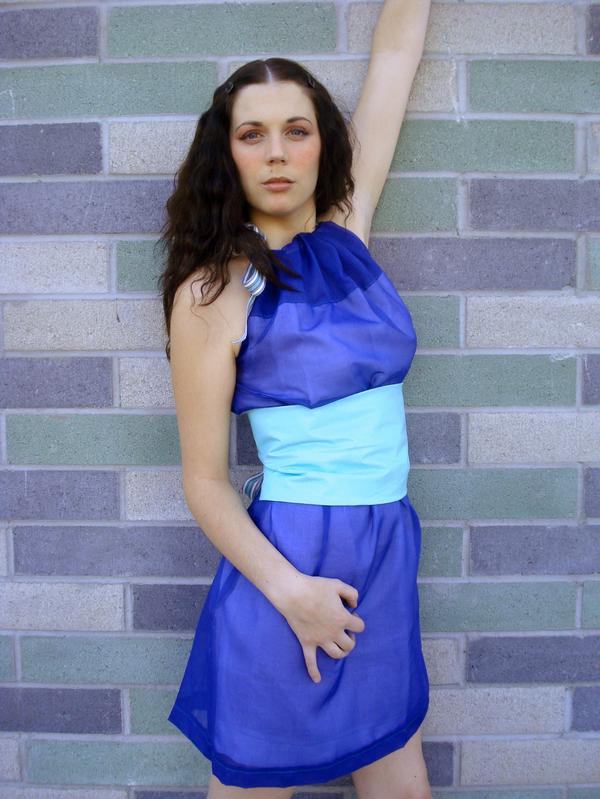 Female model photo shoot of Nuclear Clothing