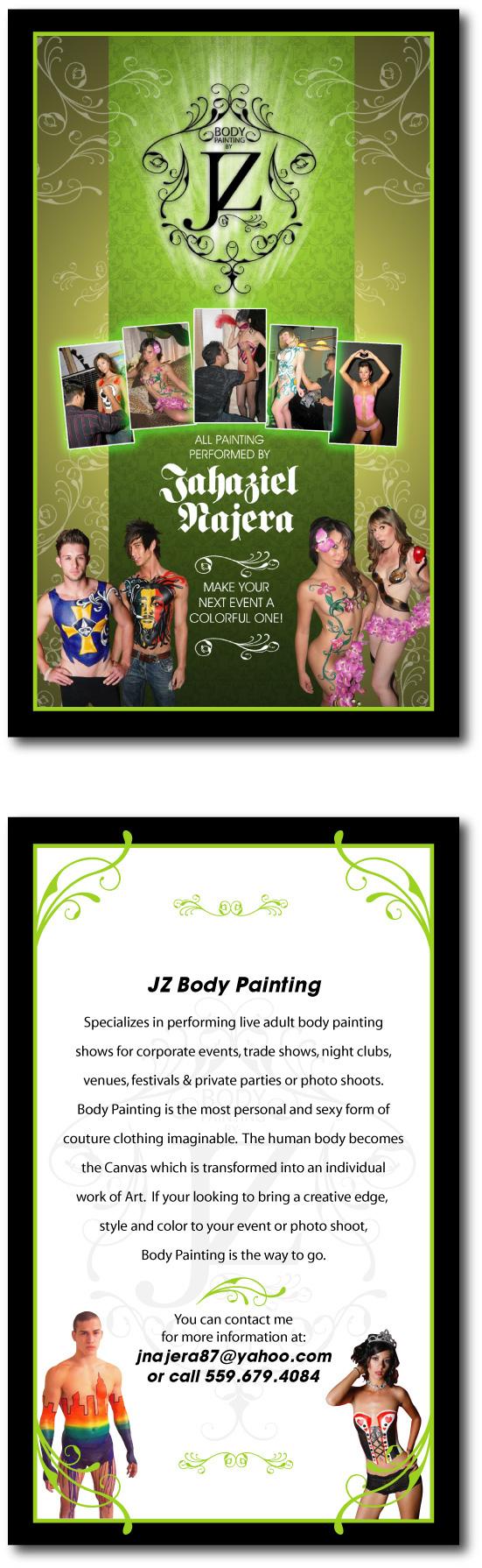 Male and Female model photo shoot of Body Paint by JZ, Corey Koeppel and Chelsea87 in Phoenix Az
