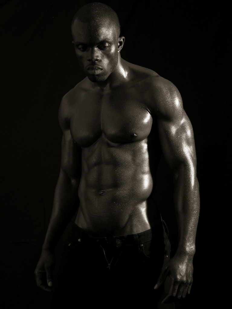 Male model photo shoot of derrick t by Kraizie Kat in Reading