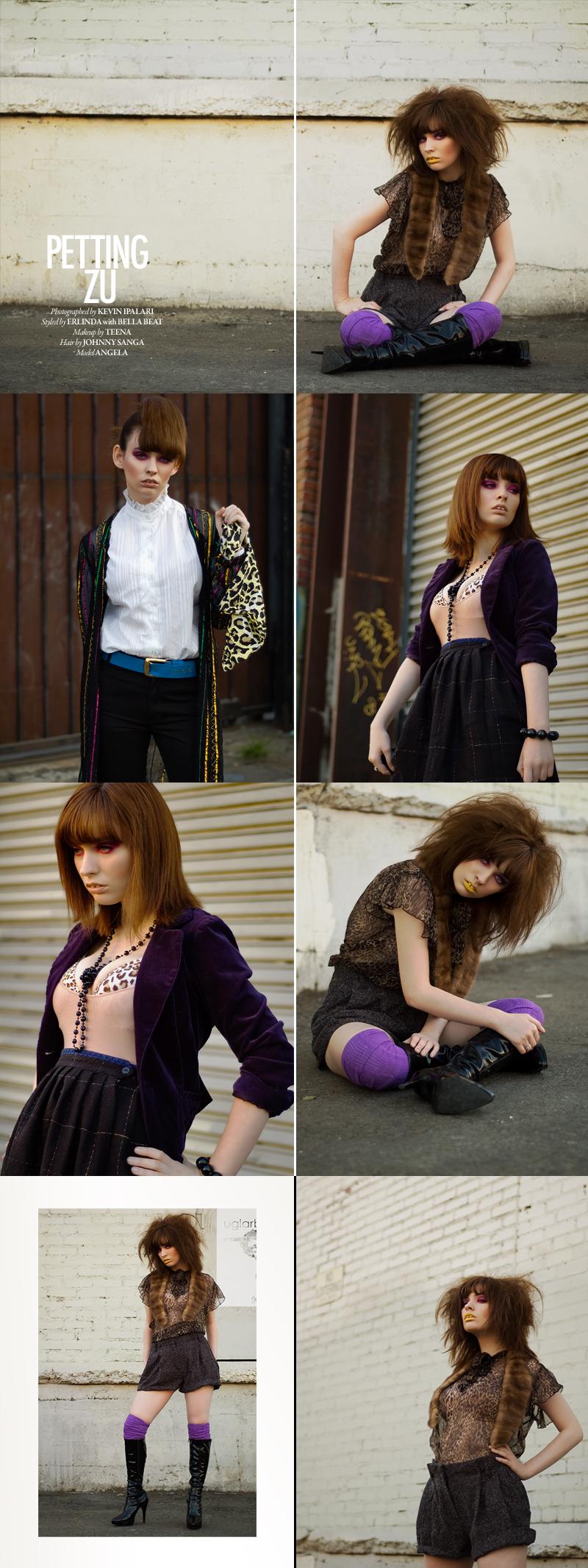 Female model photo shoot of Erlinda Denise2 and Angela_M by Kevin Ipalari, hair styled by Johnny Sanga, makeup by MUA Teena