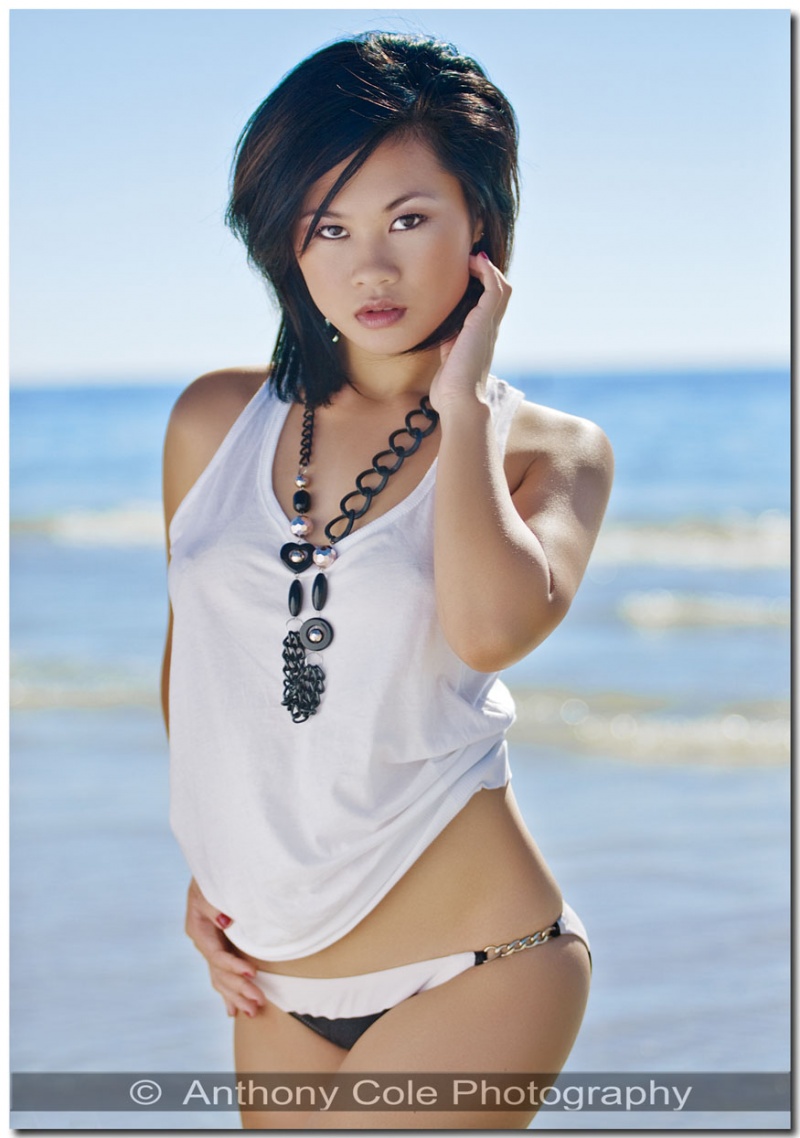 Female model photo shoot of Kim Ly by Anthony Cole in Treasure Island