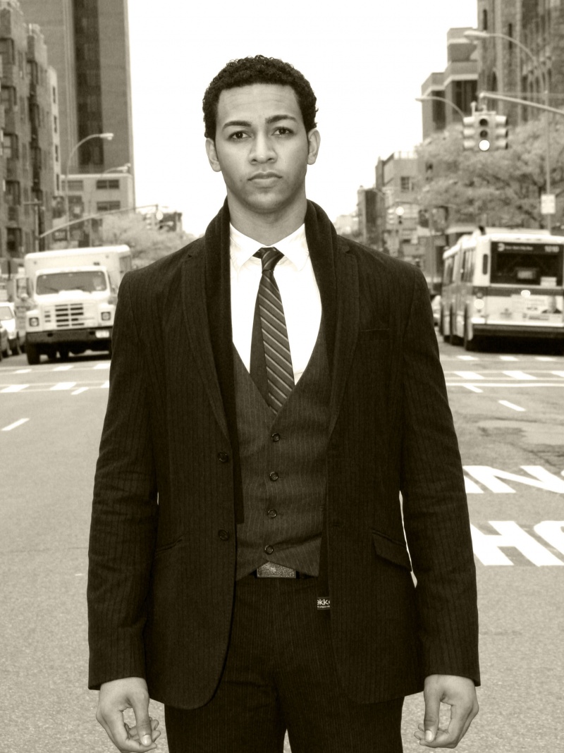 Male model photo shoot of Tineo in NYC 