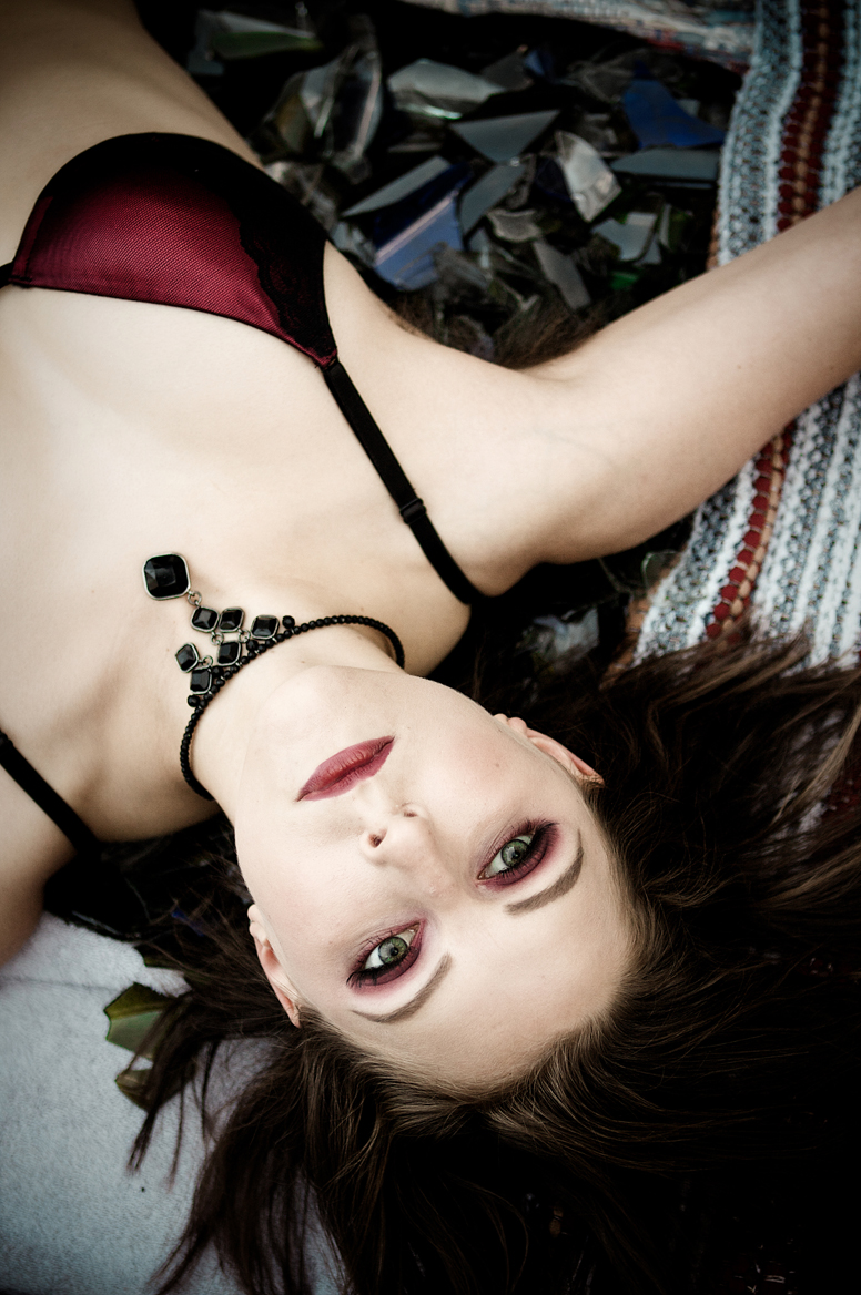 Female model photo shoot of rachel finan in GR