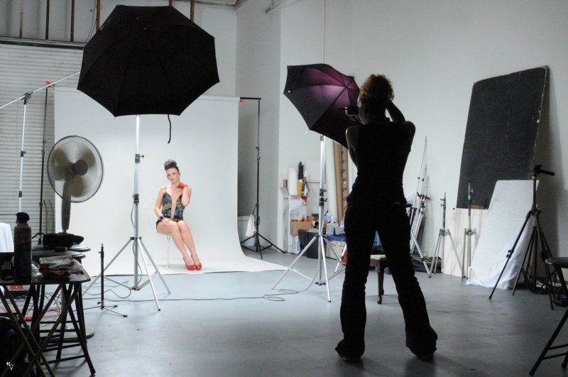 Female model photo shoot of ChristinaLynne in Visiontoon & Assoc. Studio