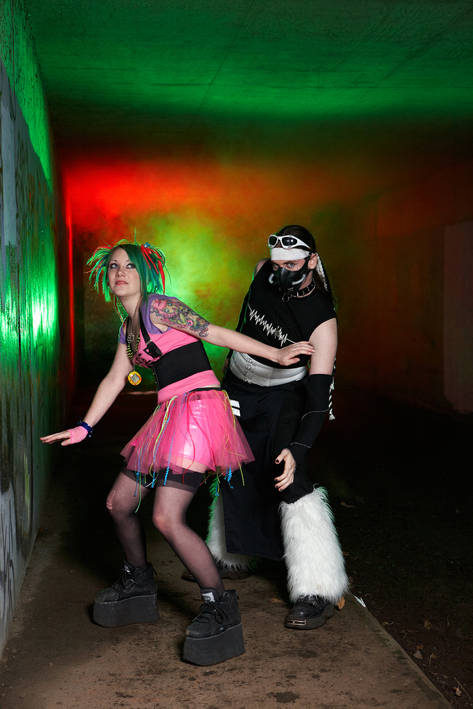 Female and Male model photo shoot of Friday GG and Surreal Dream by The Alternative Image 