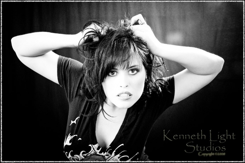 Female model photo shoot of TENDRIL and Anna Jones by Kenneth Light Studios, makeup by TENDRIL