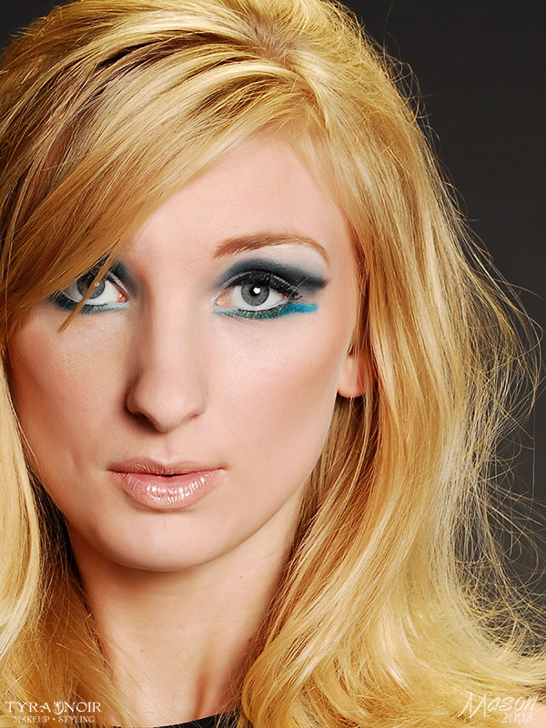 Female model photo shoot of Jaime Faye by Mason Hladun, makeup by Tyra Noir Make Up
