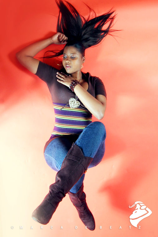Female model photo shoot of Shakarah in MDB Studio NJ