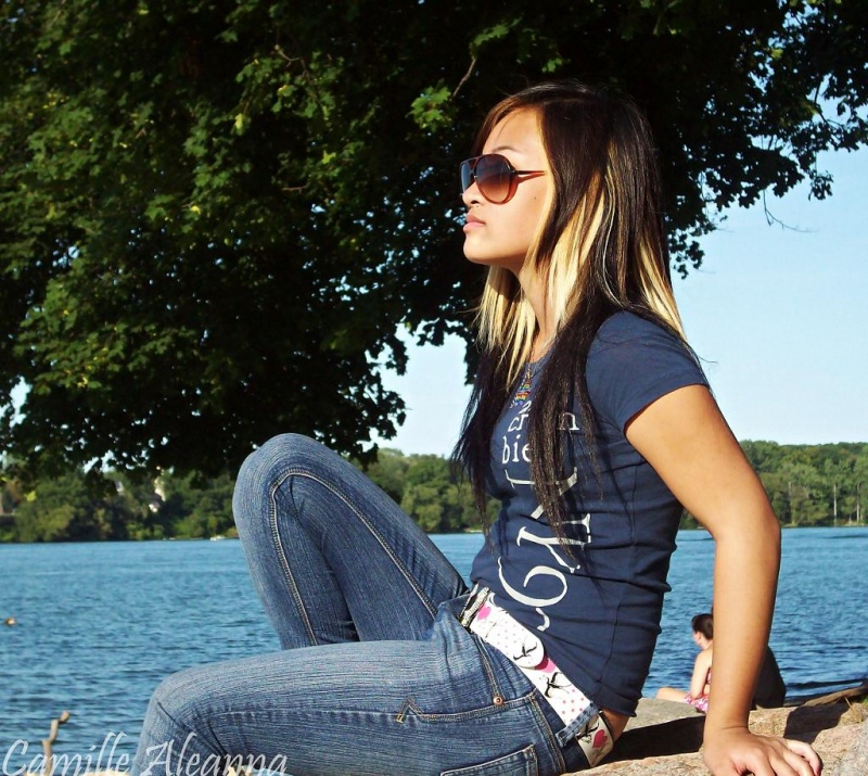 Female model photo shoot of CAMCO in Little Lake Park