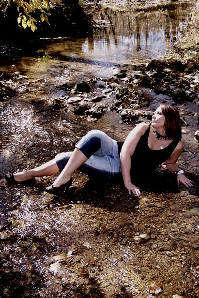 Female model photo shoot of Misty Hardin in Pine Log, GA