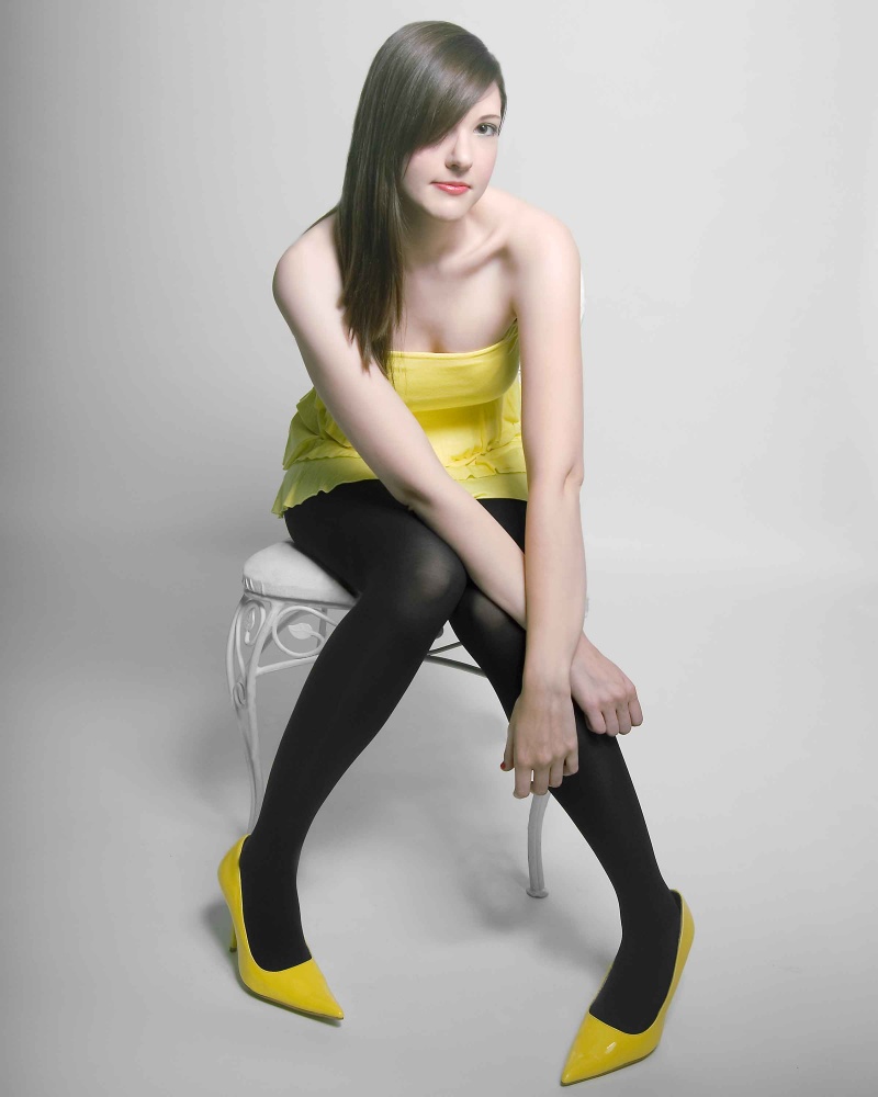 Female model photo shoot of Sabra LaVaun by Aly Schneider in Mason Studios