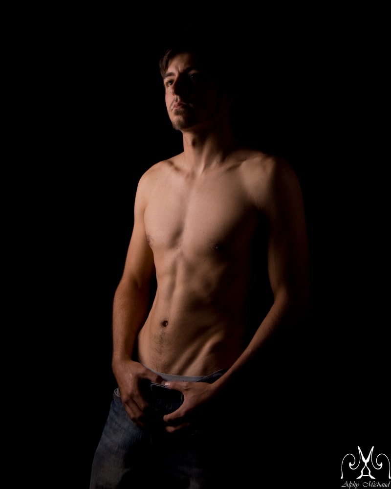 Male model photo shoot of Joshua Brewer by Jonathan Michaud