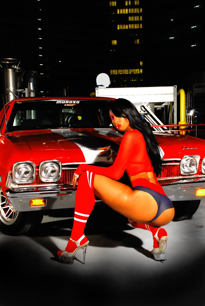 Female model photo shoot of Red Fury in TRINIDAD