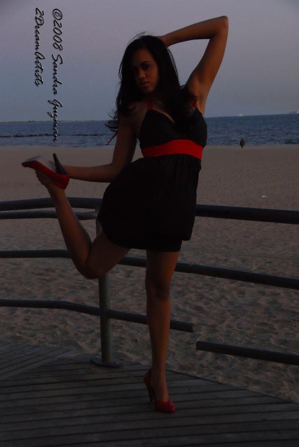 Female model photo shoot of Daymar in Coney Island