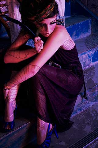 Female model photo shoot of Parisa Jaffari in San Diego, wardrobe styled by Franky V, makeup by Marla Verdugo Makeup