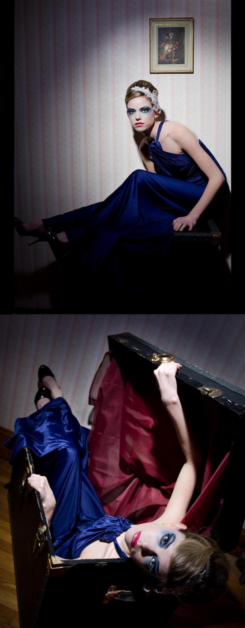 Female model photo shoot of Jessica Shannon by Ryuji Suzuki, hair styled by MyBigHairDay