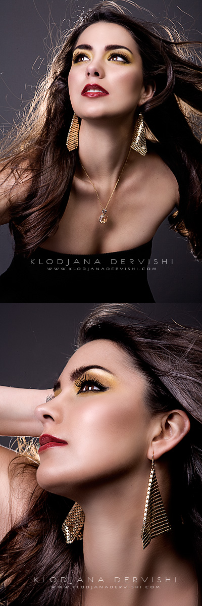 Female model photo shoot of Rayna by Klodjana Dervishi, makeup by FacesofNEFERTARI BEAUTY
