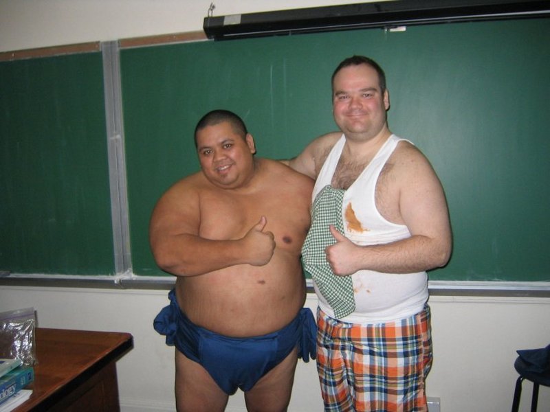 Male model photo shoot of Plus Sized Sumo