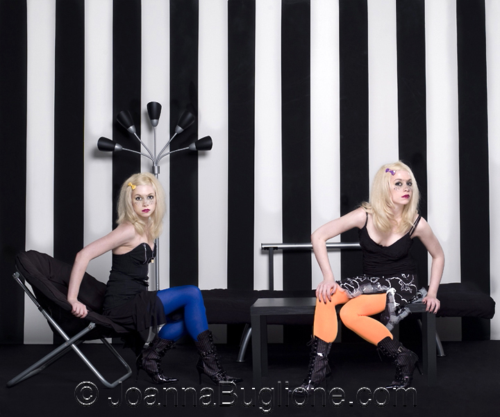 Female model photo shoot of Joanna Buglione and Laura Anne Carboni in NL Studio