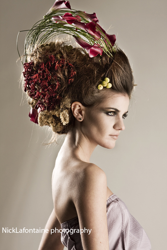 Female model photo shoot of Kym Krane - HairDesign in Marsan